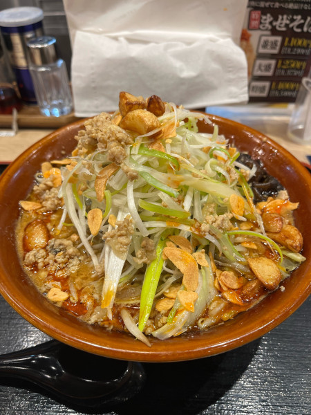 「超ニンニク味噌らーめん(1595円)」@熟成味噌らーめん 寅ジローの写真