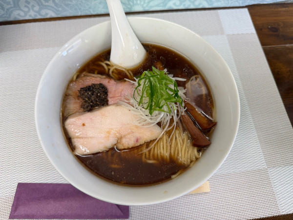 「醤油 1200円」@美原スープ工房の写真