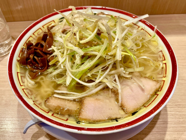 「ねぎそば 追加ねぎ」@中華そば専門 田中そば店 武蔵境店の写真