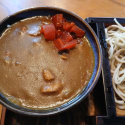 もりそばセットのミニカレー丼 1100円