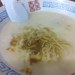 ラーメン　カレー替え玉