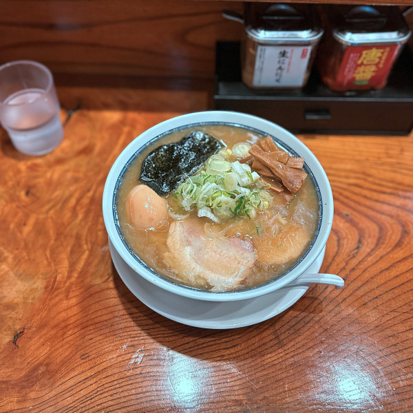 「中華そば＋味付玉子」@ふとし屋の写真