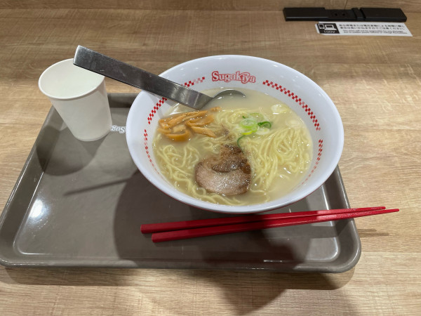「ラーメン430円」@スガキヤ ビバホーム一宮店の写真