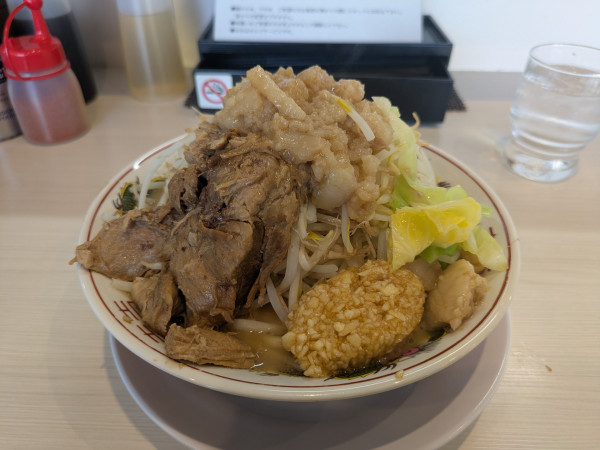 「ラーメン（全まし）990円」@たん二郎 伊勢崎店の写真