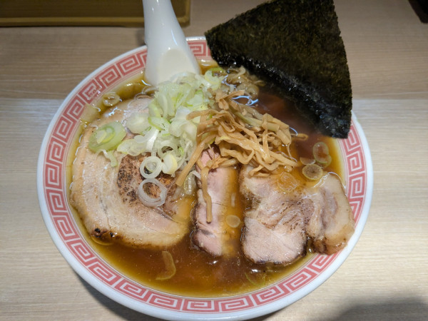 「チャーシュー麺1500円」@まるえ中華そばの写真