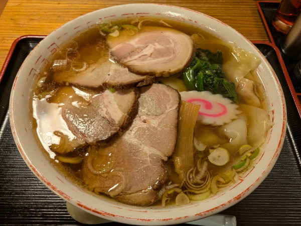 「チャーシューワンタンメン」@中華初みの写真