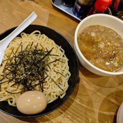 つけ麺 味玉トッピング