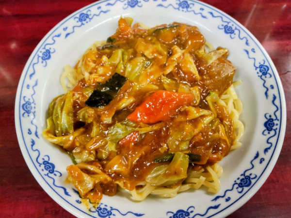 「スタミナラーメン(冷、普通 750円)」@スタミナラーメン 松喜吉の写真