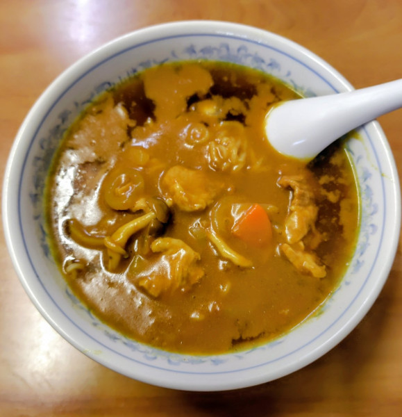 「カレーラーメン 650円」@中華料理 中山楼の写真