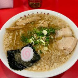 背脂中華そば＋半ライス