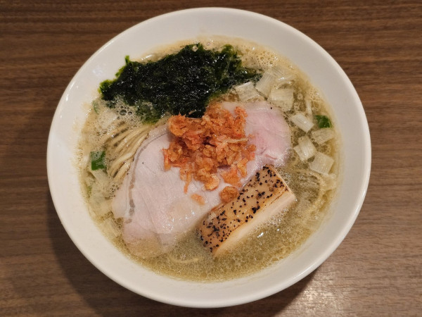 「【限定】伊勢海老そば塩　1000円」@謝浸蕎麦店の写真