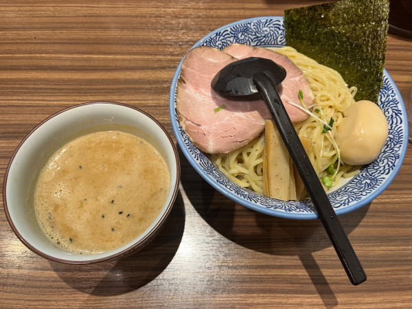 「ごま味噌つけ麺＋大盛」@北海道らーめん奥原流 久楽 本店の写真