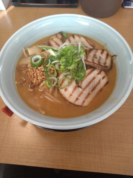 「チャーシュー　みそらーめん　大」@みそらーめん・炒飯 大河の写真