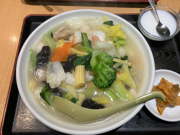 「海鮮タンメン　980円」@福臨門 代々木店の写真