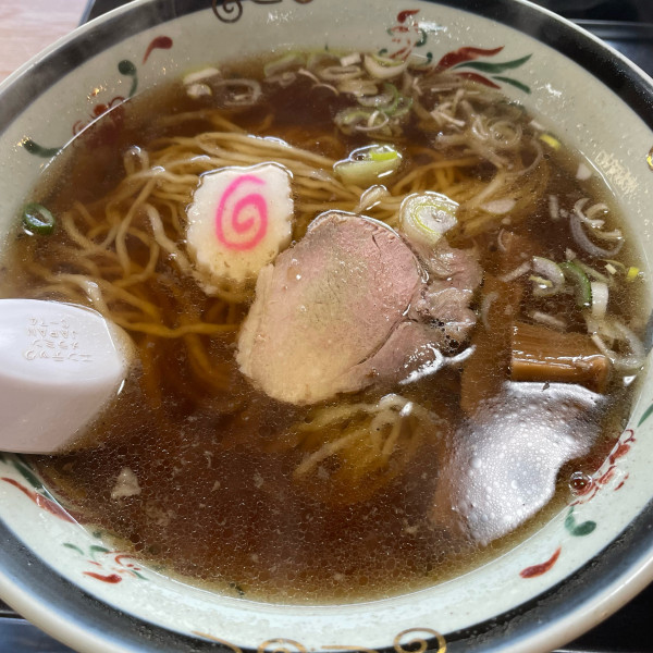 「ラーメン 半チャーハンセット　850円」@田中食堂の写真