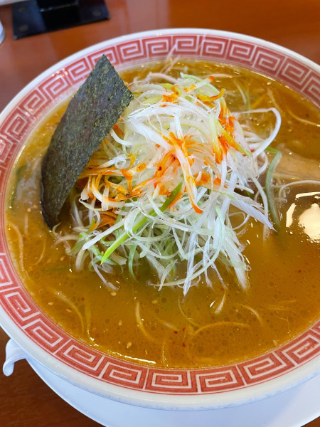 「味噌ラーメンTPネギ」@幸楽苑 城山店の写真