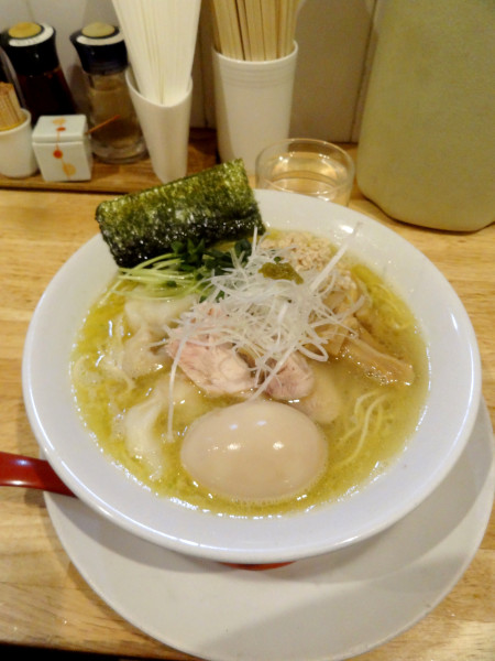 「特製とりそば1200円」@らーめん天神下 大喜の写真