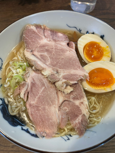 「肉玉ラーメン」@雷文の写真