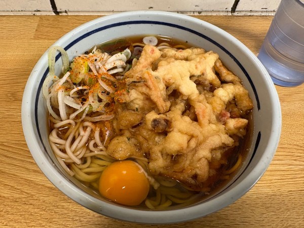 「天玉そば 570円」@駅そば大宮の写真