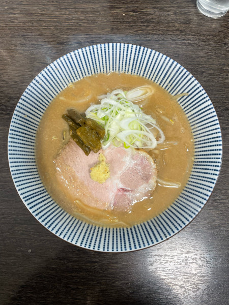 「灼味噌らーめん(1200円)」@灼味噌らーめん 八堂八の写真