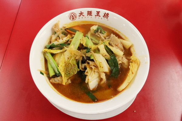 「【限定】魅惑の五香麻辣湯￥８９０」@大阪王将 黒川店の写真