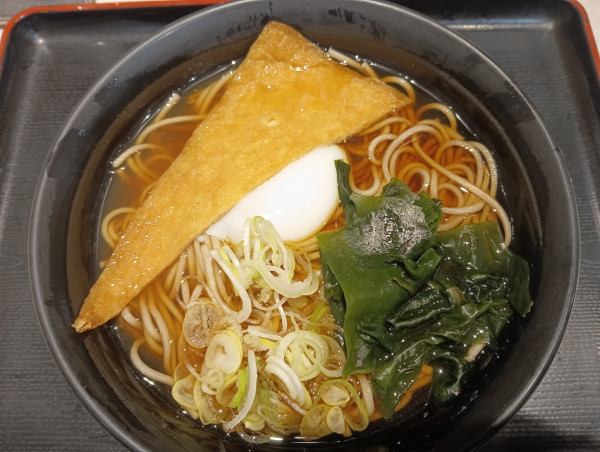 「朝夕きつねそば(¥450)」@名代 富士そば 荻窪北口店の写真