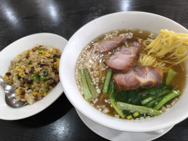 「スペシャルランチ チャーシュー麺チャーハンセット(1,000」@中国料理 遊香の写真