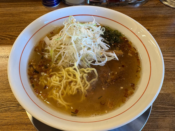 「塩ラーメン850円」@拉麺 うのらの写真