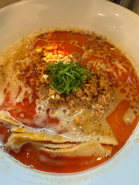 「担々麺1200円」@中華そば カスミソウの写真