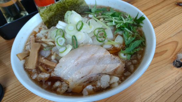 「煮干しラーメン」@江刺家 五大 杉の町店の写真