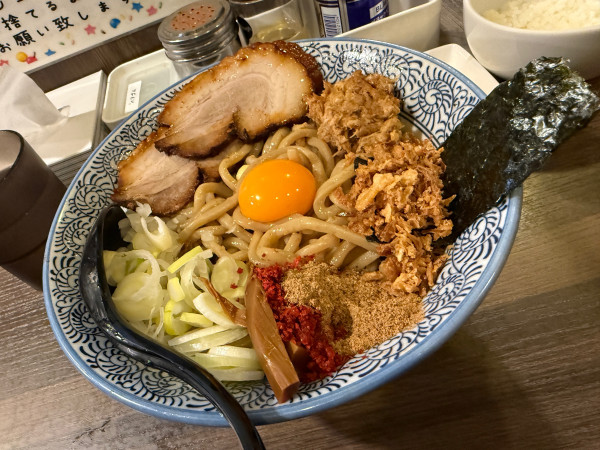 「まぜそば→狼麺」@狼煙 〜NOROSHI〜の写真