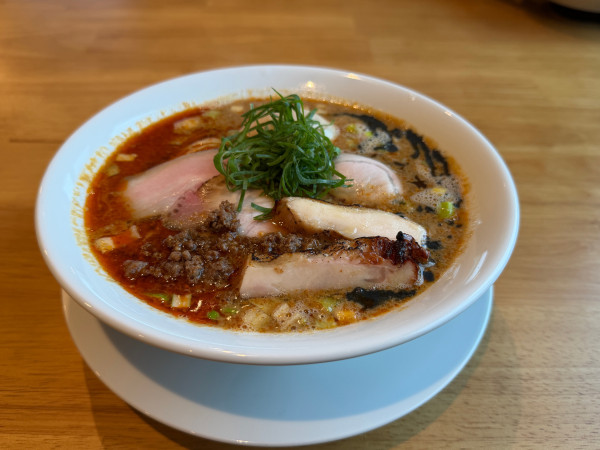 「味玉チャーシュー担担麺、替玉」@らぁ麺みずがめ食堂の写真