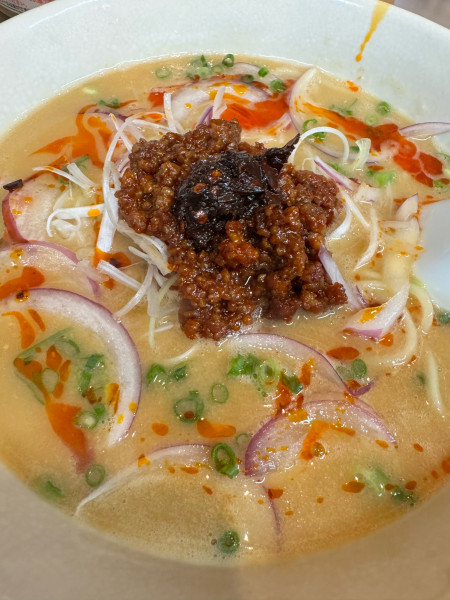 「担々麺1000円」@らーめん居酒屋べんけいの写真