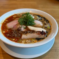 味玉チャーシュー担担麺、替玉