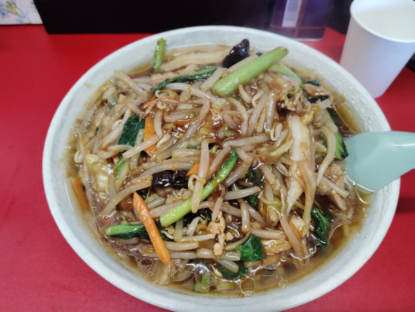 「野菜たっぷりサンマー麺　　1000円」@あ麺んぼの写真