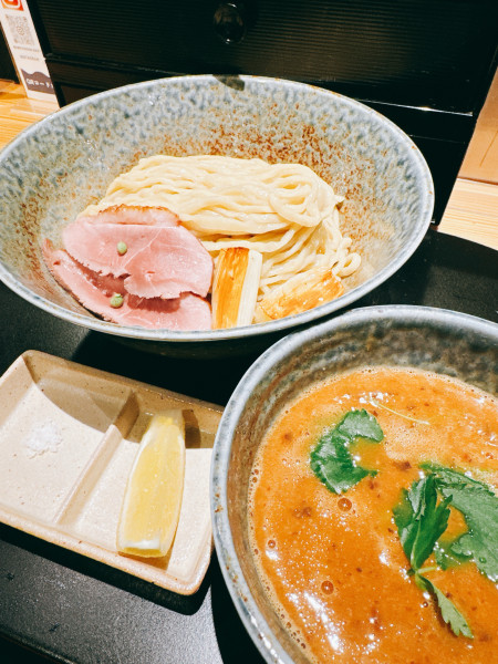 「丹羽黒豆みそ鴨白湯つけ麺」@鴨中華そば 楓の写真