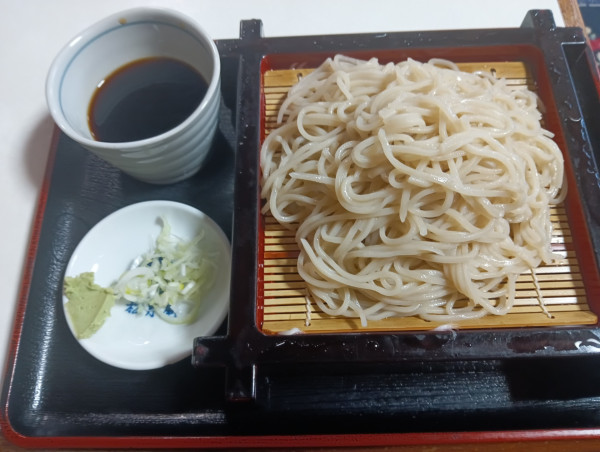 「もりそば(¥600)」@そば松月庵の写真