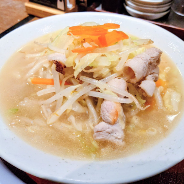 「タンメン」@餃子とタンメン 天の写真