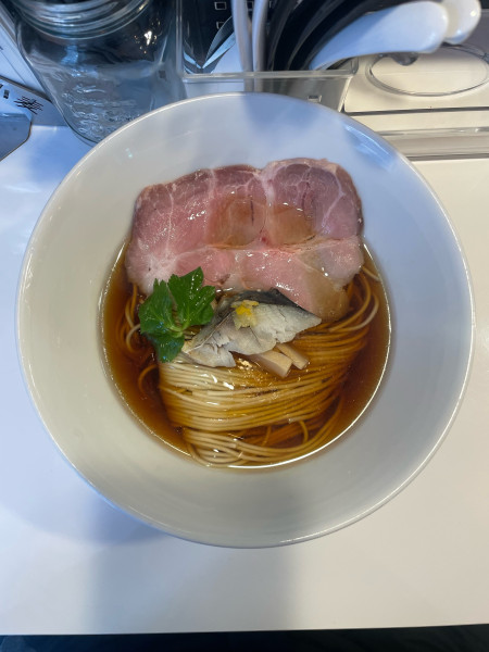 「さば醤油(1100円)」@鎌倉だし工房 絹と小麦の写真