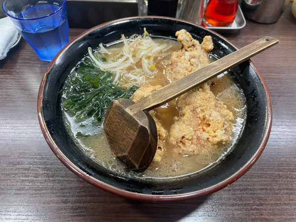 「からあげラーメン」@ラーメンショップ とさっ子の写真