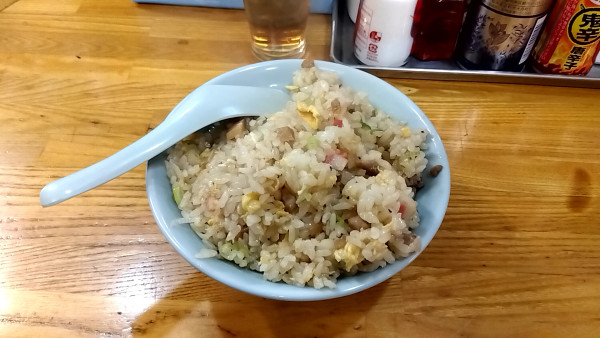 「半チャーハン」@ラーメン じゃんぼの写真