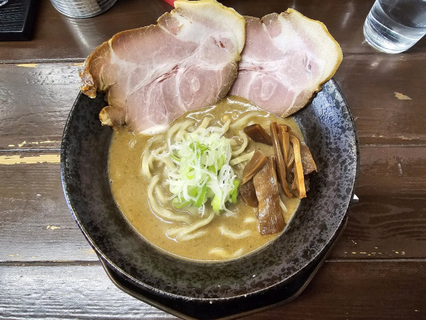 「【数量限定】超濃厚煮干中華　1200円」@中華そば 文四郎の写真