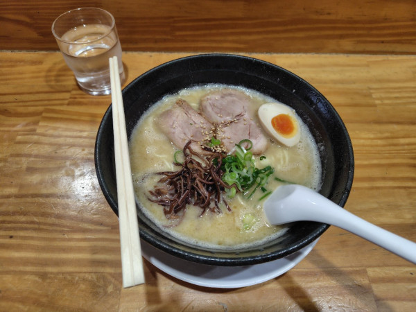 「白とん」@とんこつらーめん いちの屋の写真