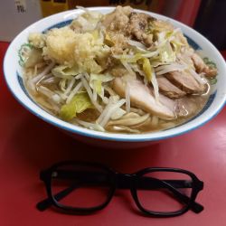 大W豚入り(野菜・にんにく・あぶらあぶら)