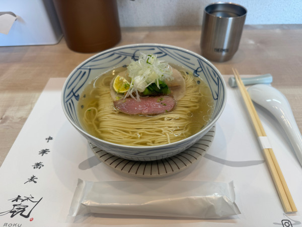 「塩そば」@中華蕎麦 麓の写真