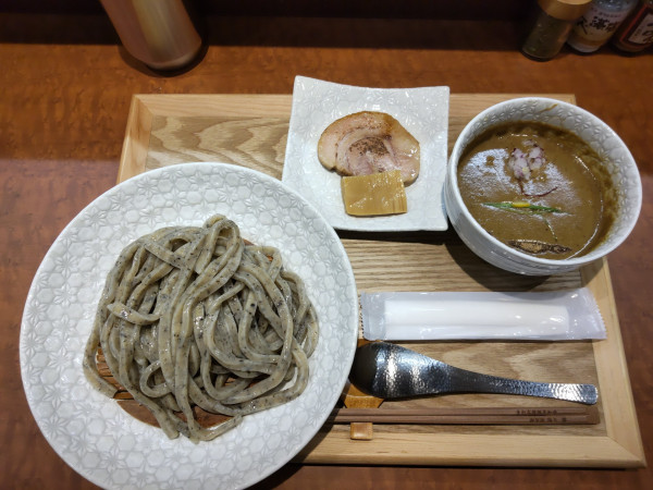 「御影つけめん 並 ＋カレー」@手打式特級多加水 御影麺 鏑矢の写真
