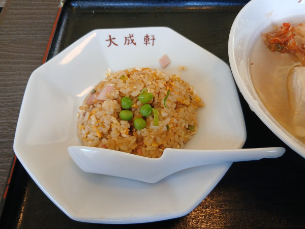 「半チャーハンと冷やしとりそばセット 880円」@中華料理 大成軒の写真