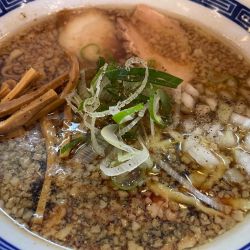 背脂煮干蕎麦・並：1100円