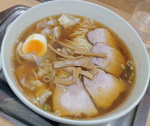 「チャーシューワンタン麺」@一ノ割大勝軒の写真