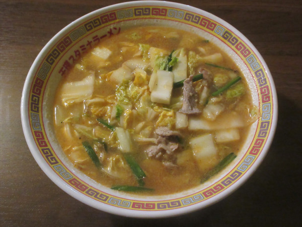 「天スタ（小）（820円）」@天理スタミナラーメン 屋台の写真